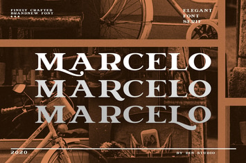 Marcelo - Modern  Serif Font