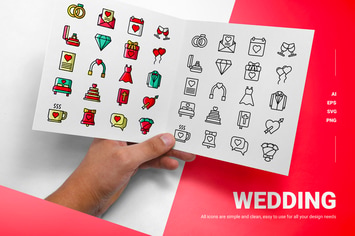 Wedding - Icons