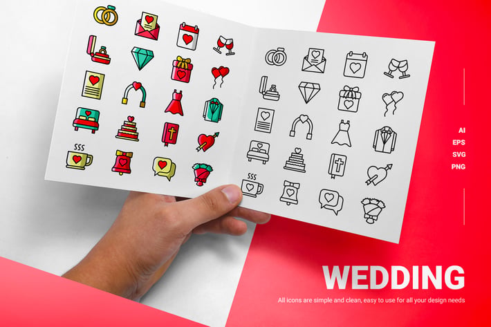 Wedding - Icons