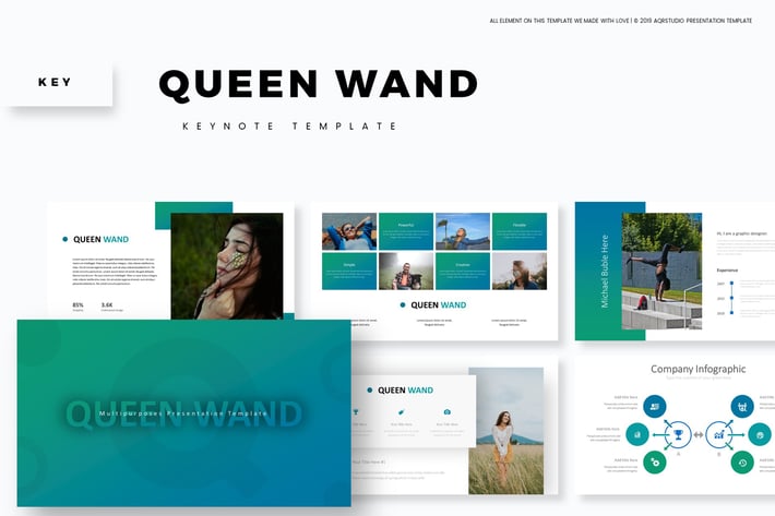 Quenn Wand - Keynote Template
