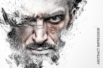 Abstract Impression Photoshop Action