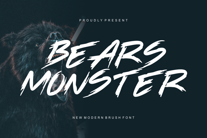 Bears Monster Font