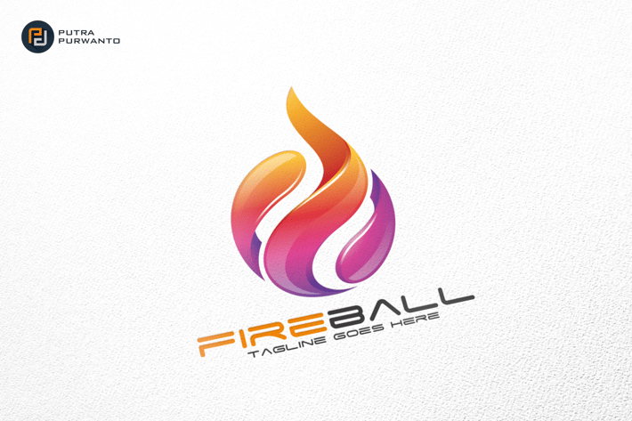 Fireball / Fire / Logo Template