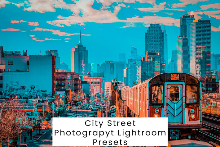 City Street Photograpyt Lightroom Presets