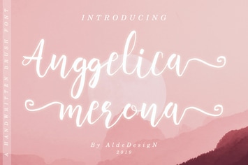 Anggelica Merona - Brush Script