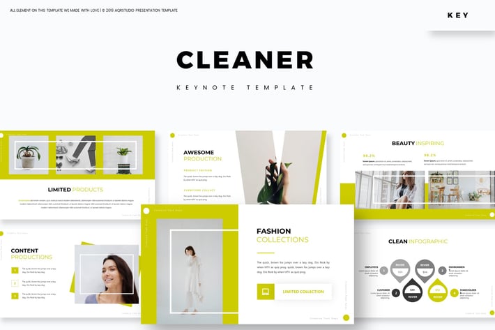 Cleaner - Keynote Template
