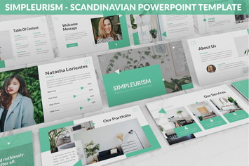 Simpleurism - Scandinavian Powerpoint Template