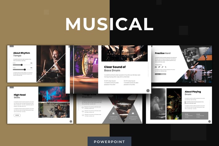 Musical - Powerpoint Template
