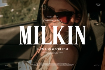 Milkin - Elegant Serif Font