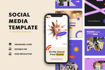 Instagram Templates - Candies