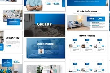 Greedy - Business Template Prensentation