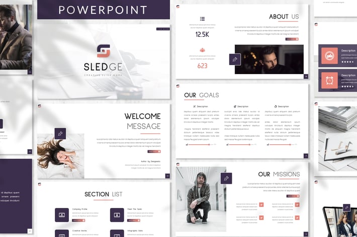 Sledge- Business Powerpoint Template