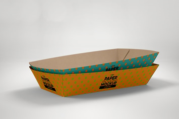 Paper Tray 2 Packaging Mockup