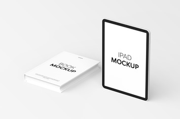 Book & iPad Mockup