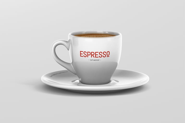 Espresso Cup Mockup
