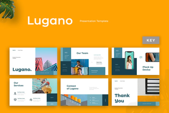 Lugano - Creative Presentation Template