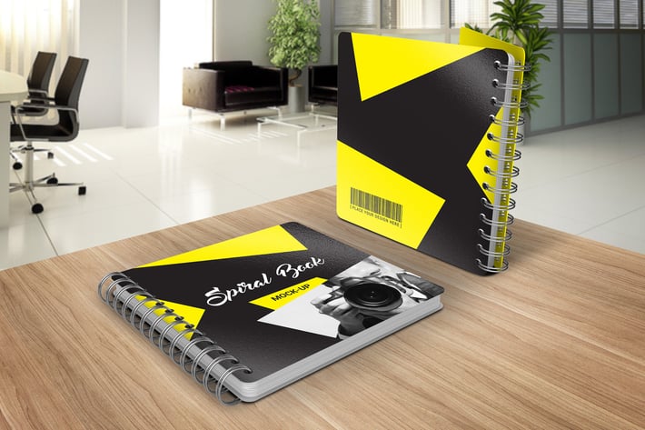 Spiral Book Mock-Up