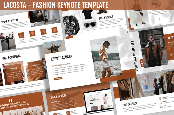Lacosta - Fashion Keynote Template