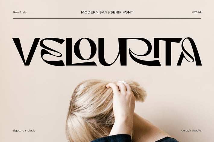 Velourita - Modern Sans Serif Font
