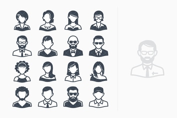 Avatars Icons - Set 1