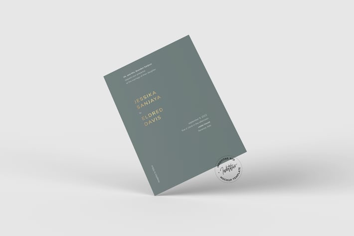 Invitation Card - Mockup Template