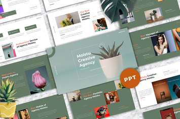 Moistu - Creative Powerpoint Templates