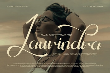 Laurindra - Luxury Script Font