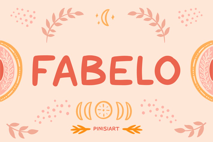Children Book Font - Fabelo