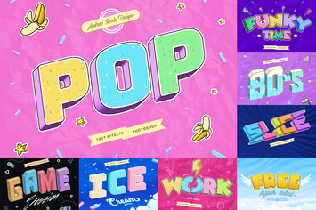 Pop Art Text Effects