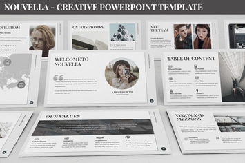 Nouvella - Creative Powerpoint Template