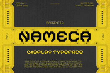 Nameca - Display Typeface