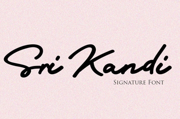 Sri Kandi Font