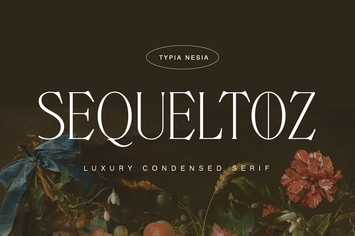 Sequeltoz - Classic and Luxury Condensed Serif