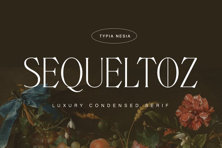 Sequeltoz - Classic and Luxury Condensed Serif