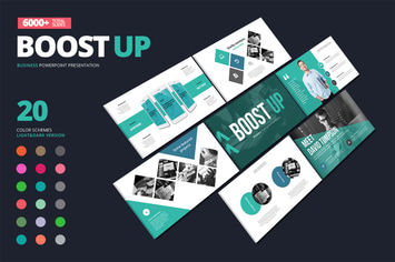 Boost Up – Business Powerpoint Template
