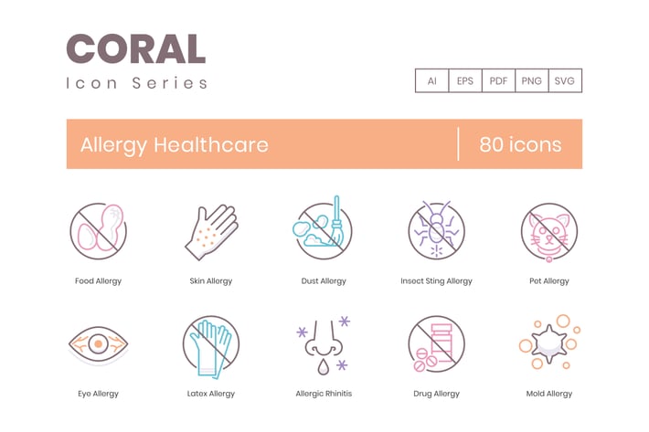 Allergy Icons