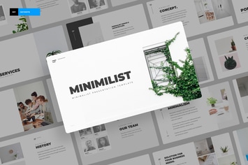 Minimilis - Minimalist Keynote Presentation