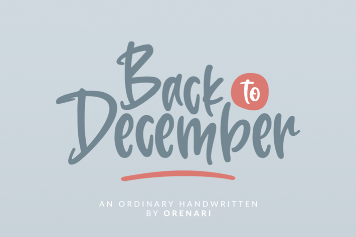 Back To December