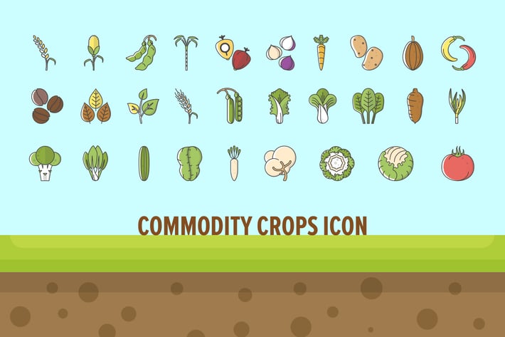 Commodity Crops Icon
