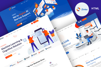 Zinka - IT Agency & SEO Business HTML Template 