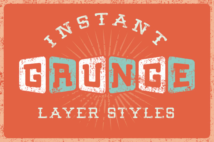 Grunge Layer Styles