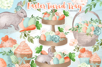 Easter Tiered Tray design