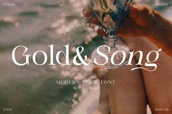 Gold Song Serif Font