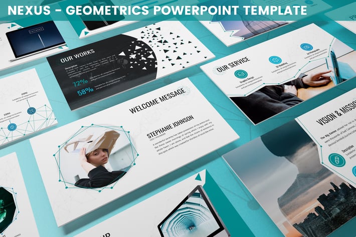 Nexus - Geometrics Powerpoint Template