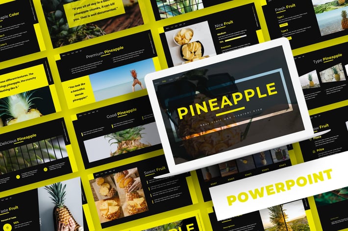 Pineapple - Powerpoint Template
