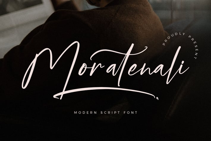 Moratenali Modern Script Font
