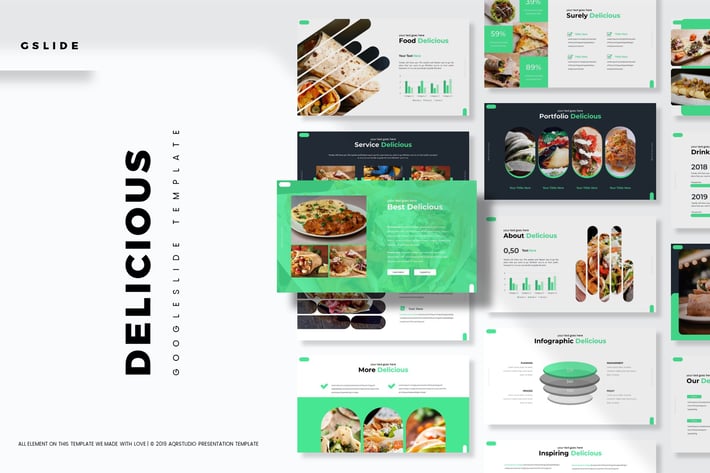 Delicious - Google Slides Template