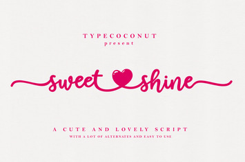 Sweet Shine Feminine Font