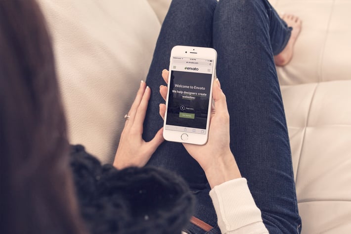 iPhone 6S Around The House Mockup 8 of 11