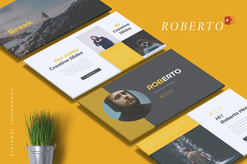 ROBERTO - Creative Powerpoint Template
